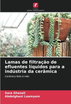 portada Lamas de Filtração de Efluentes Líquidos Para a Indústria da Cerâmica: Cerâmica Feita à mão