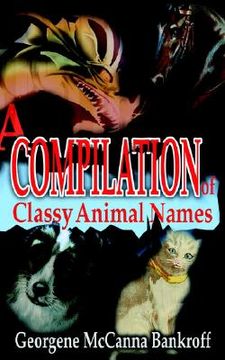 portada a compilation of classy animal names (en Inglés)