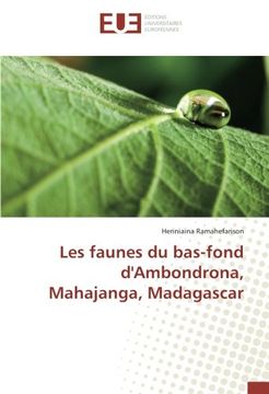 portada Les faunes du bas-fond d'Ambondrona, Mahajanga, Madagascar
