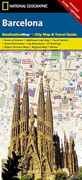 portada Barcelona: Destination City Maps (National Geographic Destination City Map) (en Inglés)