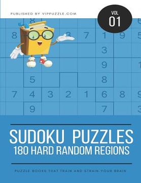 portada Sudoku Puzzles - 180 Hard Random Region (en Inglés)