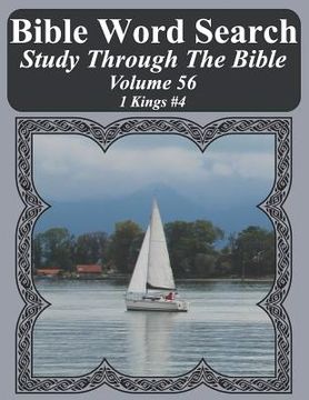 portada Bible Word Search Study Through The Bible: Volume 56 1 Kings #4 (en Inglés)
