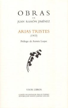 portada O. C. Juan Ramon Jimenez Arias Tristes