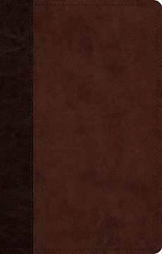 portada Esv Large Print Thinline Reference Bible (Trutone, Brown (en Inglés)