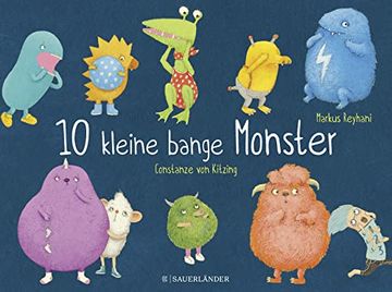 portada 10 Kleine Bange Monster (en Alemán)