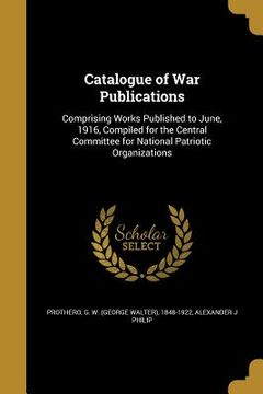 portada Catalogue of War Publications (en Inglés)