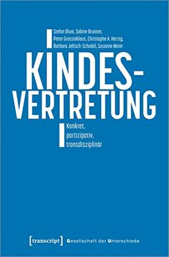 portada Kindesvertretung: Konkret, Partizipativ, Transdisziplinär (Gesellschaft der Unterschiede) (en Alemán)