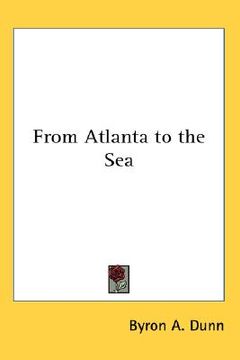 portada from atlanta to the sea (en Inglés)