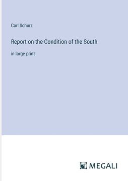 portada Report on the Condition of the South: in large print