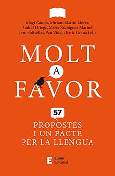 portada Molt a Favor: 57 Propostes i un Pacte per la Llengua (Punts de Vista) (en Catalá)