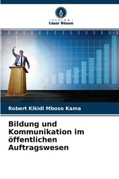 portada Bildung und Kommunikation im öffentlichen Auftragswesen (in German)