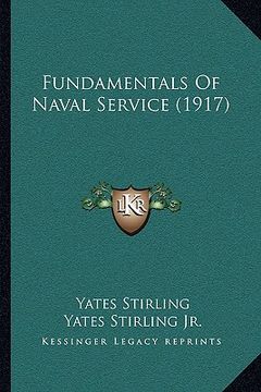 portada fundamentals of naval service (1917)