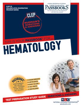 portada Hematology (Clep-33): Passbooks Study Guide Volume 33 (in English)