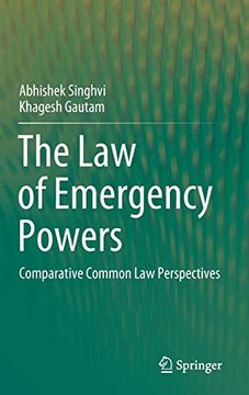 portada The law of Emergency Powers: Comparative Common law Perspectives (en Inglés)