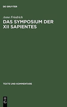portada Das Symposium der xii Sapientes (en Alemán)