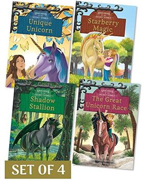 portada Unicorns of the Secret Stable set 2 (Set of 4) (in English)
