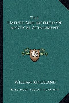 portada the nature and method of mystical attainment