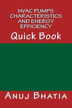 portada HVAC Pumps Characteristics and Energy Efficiency: Quick Book (en Inglés)