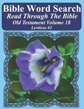 portada Bible Word Search Read Through The Bible Old Testament Volume 18: Leviticus #2 Extra Large Print (en Inglés)