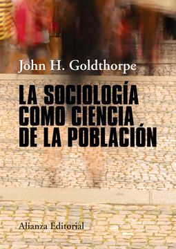 portada La Sociología Como Ciencia de la Población (in Spanish)