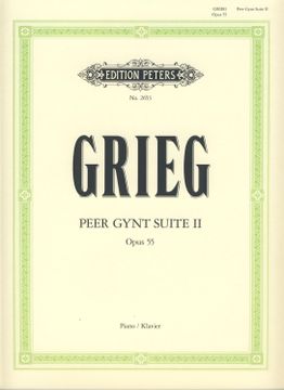 portada Grieg - Peer Gynt Suite nº 2 Op. 55 Para Piano
