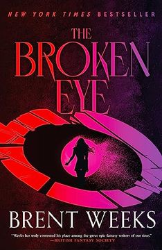 portada The Broken eye (Lightbringer, 3) (en Inglés)