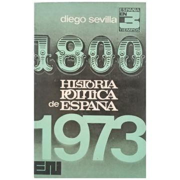 portada Historia Política de España (1800-1973)