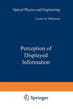 portada Perception of Displayed Information (en Inglés)
