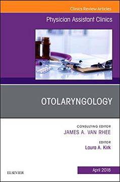 portada Otolaryngology, an Issue of Physician Assistant Clinics (Volume 3-2) (The Clinics: Internal Medicine, Volume 3-2) (en Inglés)