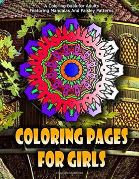 portada COLORING PAGES FOR GIRLS - Vol.1: coloring pages for girls: Volume 1