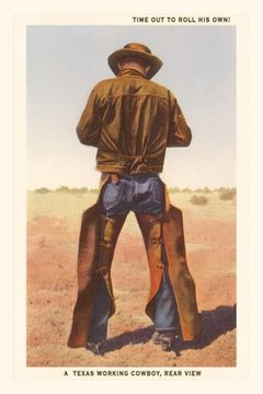 portada Vintage Journal Cowboy Rolling Cigarette (en Inglés)