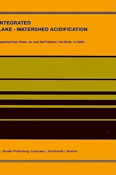 portada integrated lake-watershed acidification: ilwas project (en Inglés)