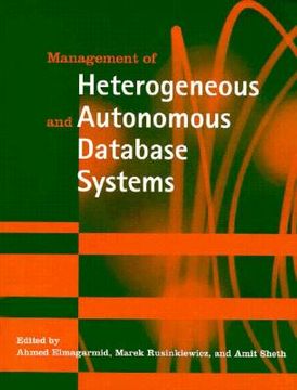 portada Management of Heterogeneous and Autonomous Database Systems (en Inglés)