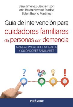 portada Guía de intervención para cuidadores familiares de personas con demencia(Texto universitario)