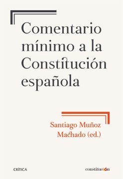 portada Comentario Mínimo a la Constitución Española