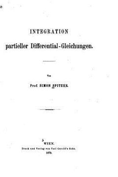 portada Integration partieller Differential-gleichungen (in German)