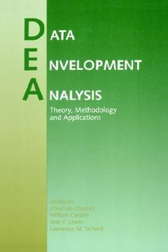 portada data envelopment analysis: theory, methodology and applications (en Inglés)