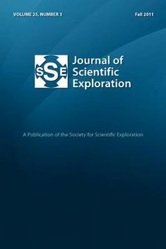 portada journal of scientific exploration 25: 3 fall 2011 (in English)