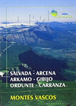 portada Montes Vascos. Salvada, Arcena, Arkamo, Gibijo, Ordunte, Carranza