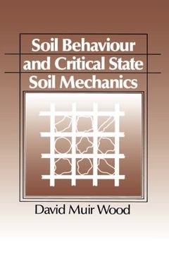 portada Soil Behaviour and Critical State Soil Mechanics Paperback (en Inglés)