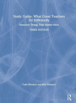 portada Study Guide: What Great Teachers do Differently (en Inglés)