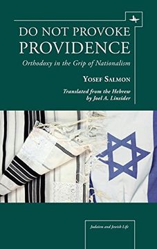 portada Do not Provoke Providence: Orthodoxy in the Grip of Nationalism (Judaism and Jewish Life) (in English)
