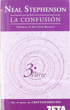 portada La Confusion: Segundo Volumen del Ciclo Barroco (3ª Parte) (Best Seller Zeta Bolsillo)