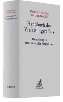 portada Handbuch des Verfassungsrechts (en Alemán)