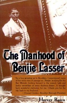 portada the manhood of benjie lasser (en Inglés)