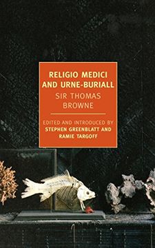 portada Religio Medici and Urne-Buriall (New York Review Books Classics) (en Inglés)