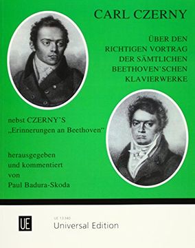 portada Über den Richtigen Vortrag der Sämtlichen Beethoven'schen Klavierwerke