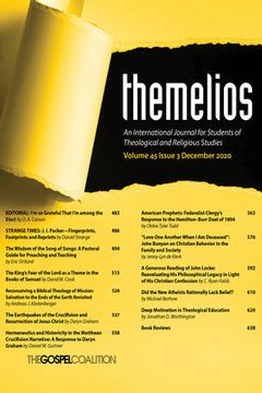 portada Themelios, Volume 45, Issue 3 (en Inglés)