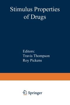 portada Stimulus Properties of Drugs