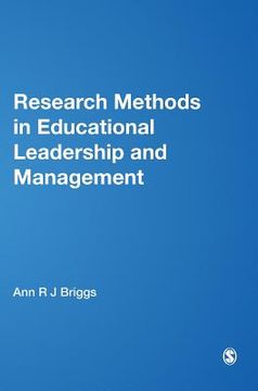portada research methods in educational leadership & management (en Inglés)